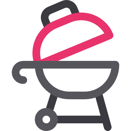 grill Basic Rounded Lineal Color icon