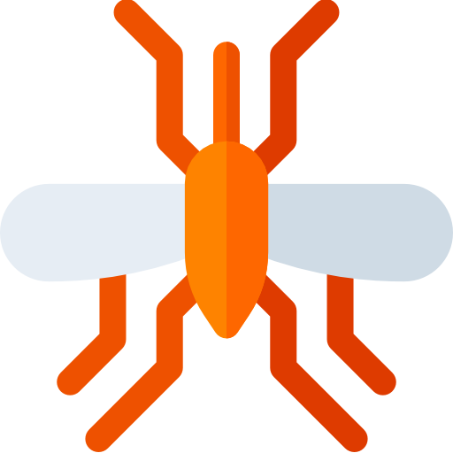 Mosquito Basic Rounded Flat icon