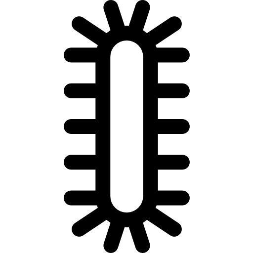 mille-pattes Basic Rounded Lineal Icône