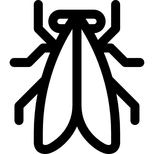 polilla Basic Rounded Lineal icono