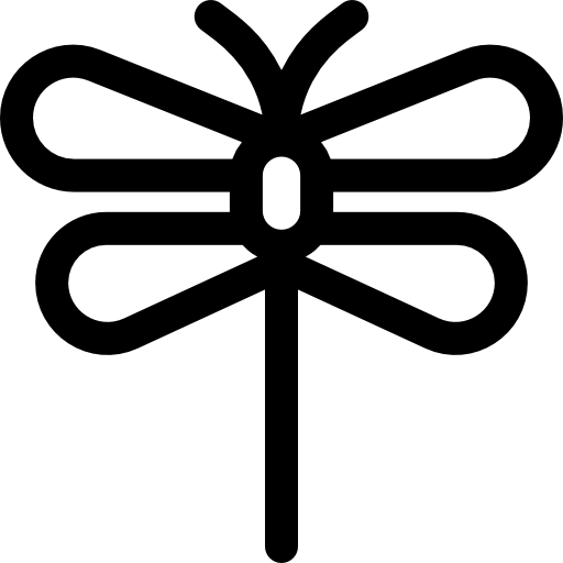 libellula Basic Rounded Lineal icona