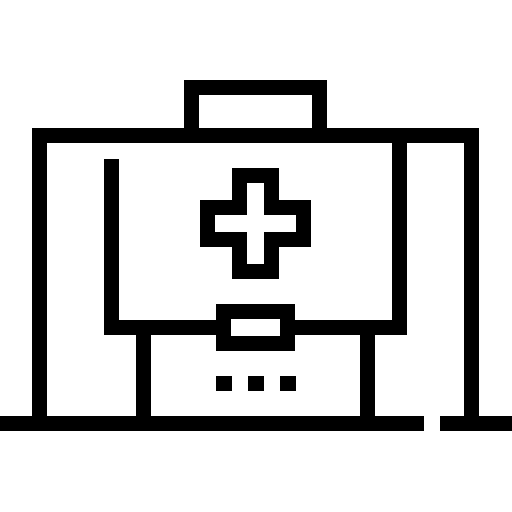 walizka Detailed Straight Lineal ikona