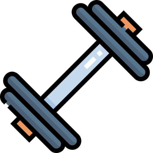 체육관 Detailed Straight Lineal color icon