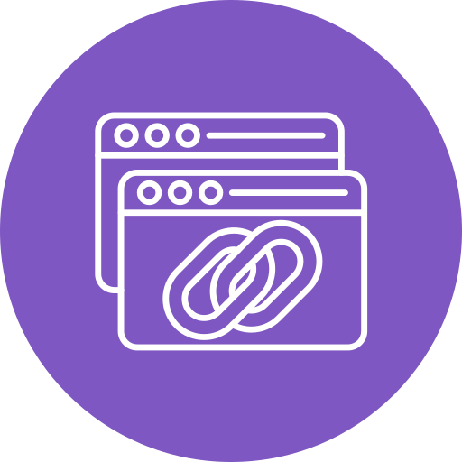 Backlink Generic color fill icon