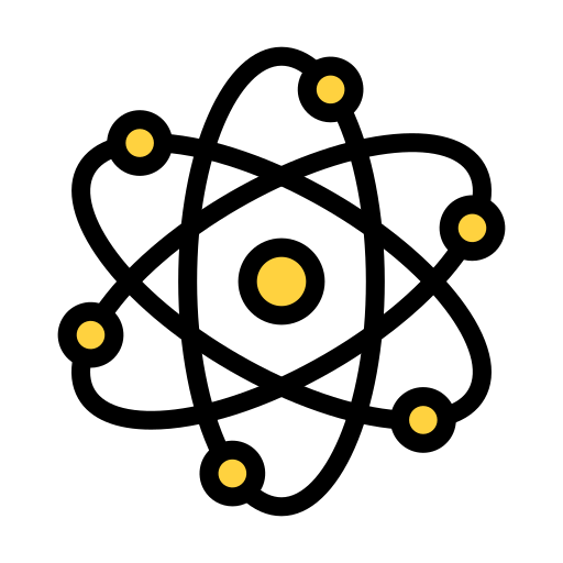 cząsteczka Generic color lineal-color ikona