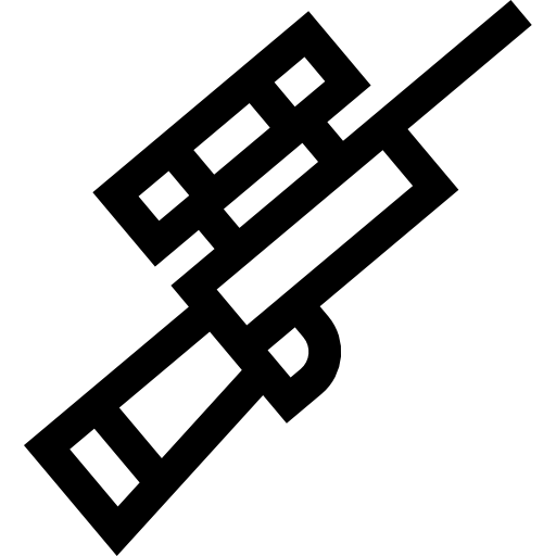 biathlon Basic Straight Lineal ikona