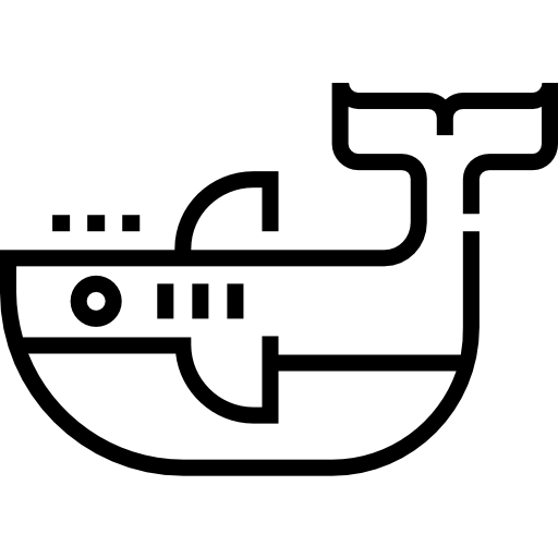 고래 Detailed Straight Lineal icon
