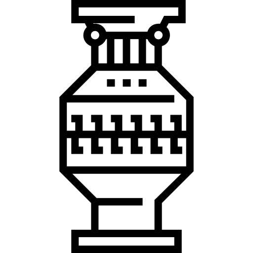 wazon Detailed Straight Lineal ikona