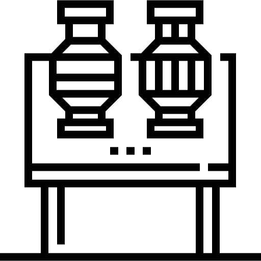 wazon Detailed Straight Lineal ikona
