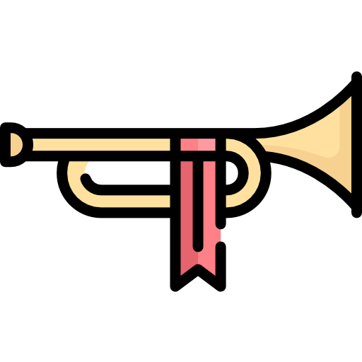 Trumpets Special Lineal color icon