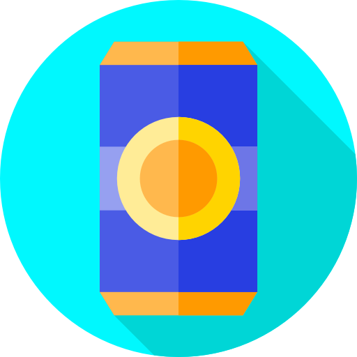 piwo Flat Circular Flat ikona