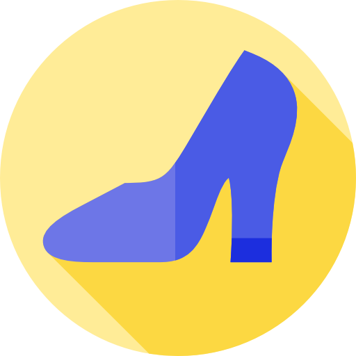 ハイヒール Flat Circular Flat icon