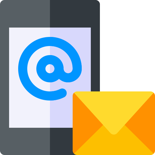 eメール Basic Rounded Flat icon