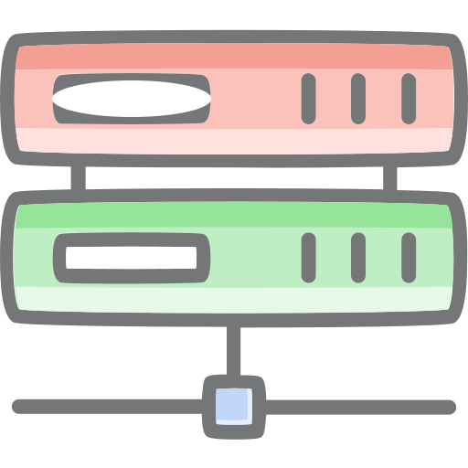 serveur Generic color lineal-color Icône