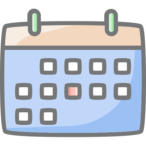 kalender Generic color lineal-color icon