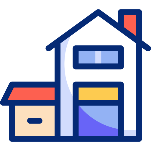 House Basic Accent Lineal Color icon