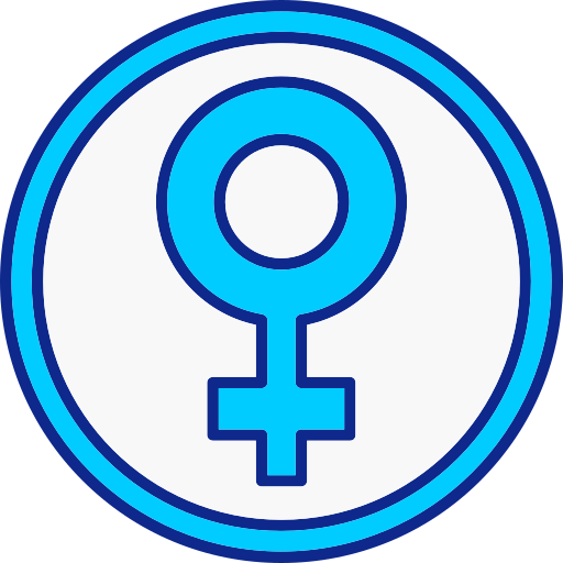 여성의 상징 Generic color lineal-color icon