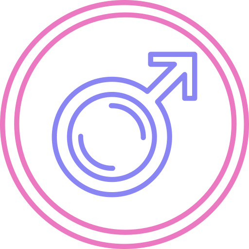 Male symbol Generic color outline icon