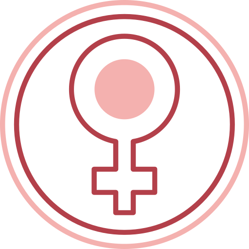 simbolo femminile Generic color lineal-color icona