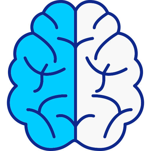cervello Generic color lineal-color icona