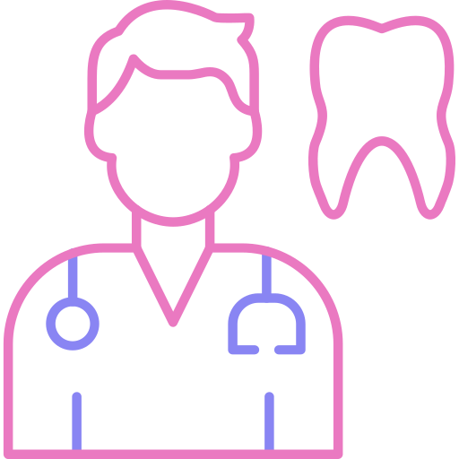치과 의사 Generic color outline icon