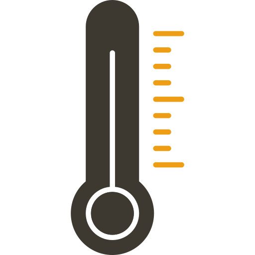 thermometer Generic color fill icon