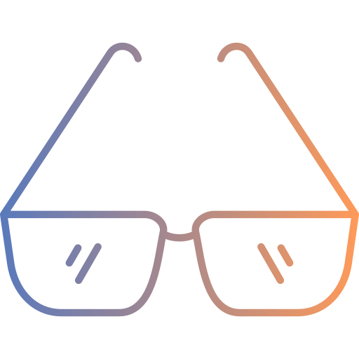 Glasses Generic gradient outline icon