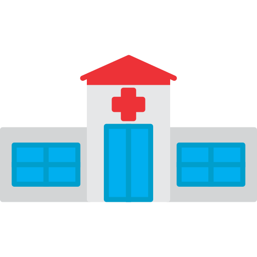 Emergency room Generic color fill icon