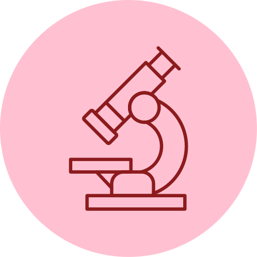 mikroskop Generic color fill ikona