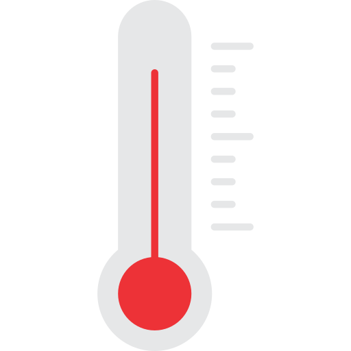 thermometer Generic color fill icon