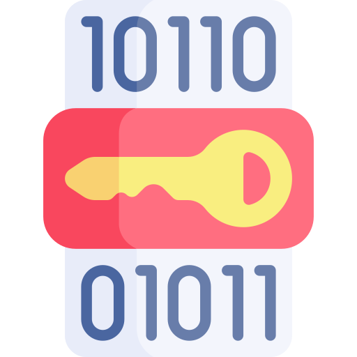 Encryption Kawaii Flat icon