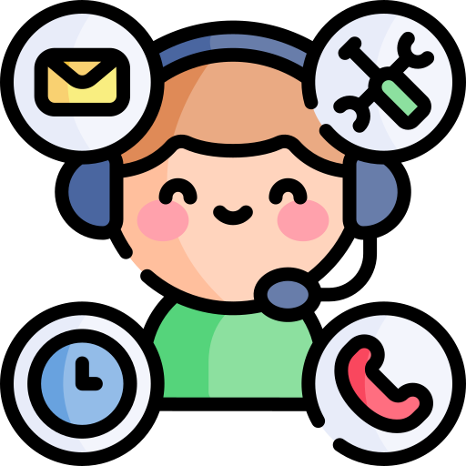 virtueller assistent Kawaii Lineal color icon