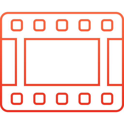 multimedia Generic gradient outline icono