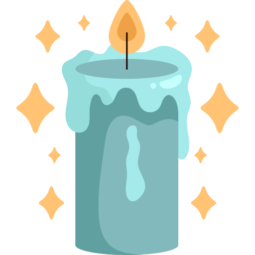 Candle Generic Sticker Color Fill icon