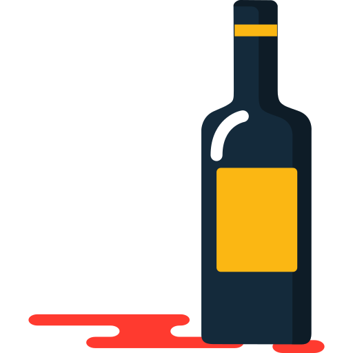 botella de vino Baianat Flat icono