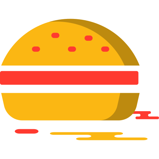 hamburger Baianat Flat ikona
