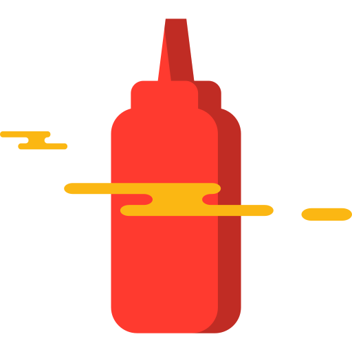 Ketchup Baianat Flat icon