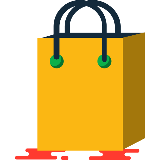 Shopping bag Baianat Flat icon