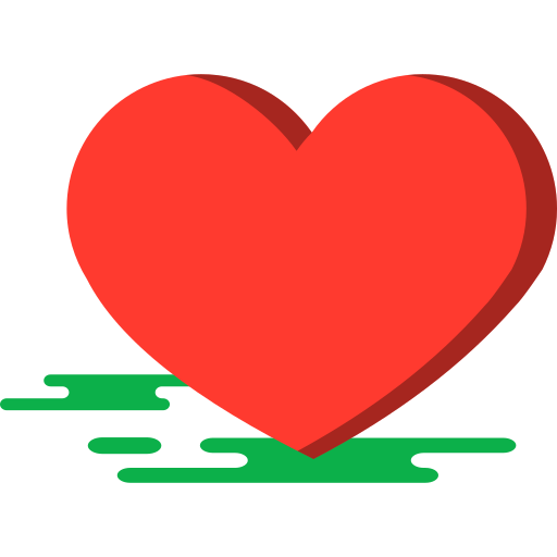 Heart Baianat Flat icon