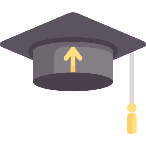 sombrero de graduacion Special Flat icono