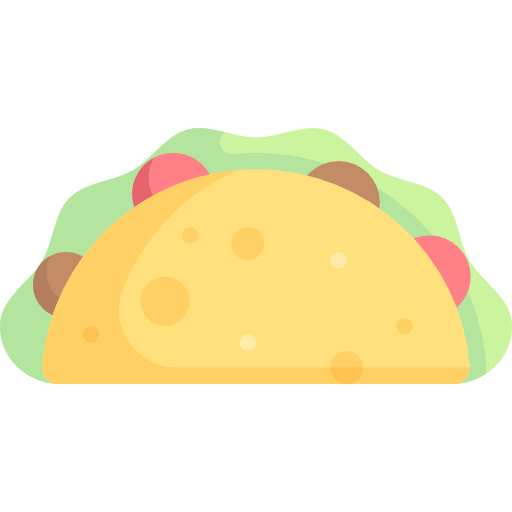 taco Special Flat icono