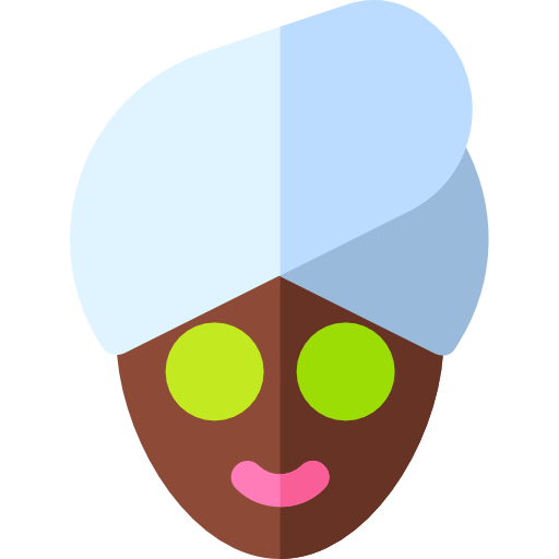 Face mask Basic Rounded Flat icon