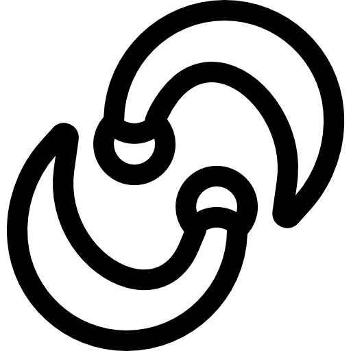 pijawka Basic Rounded Lineal ikona