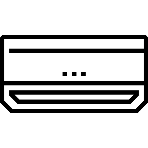 에어컨 Detailed Straight Lineal icon