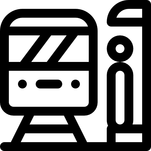 metropolitana Basic Rounded Lineal icona