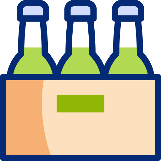 맥주 Basic Accent Lineal Color icon