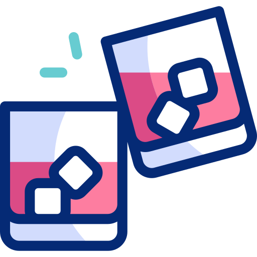 Cheers Basic Accent Lineal Color icon