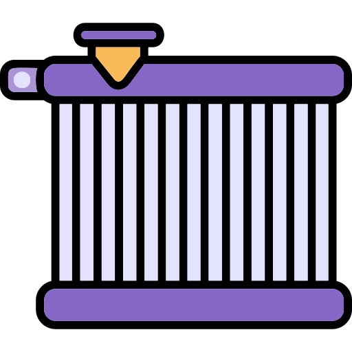 Автомобильный радиатор Generic color lineal-color иконка