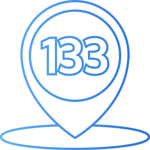 133 Generic gradient outline icon
