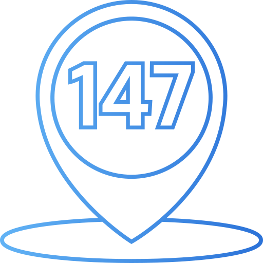 147 Generic gradient outline icon